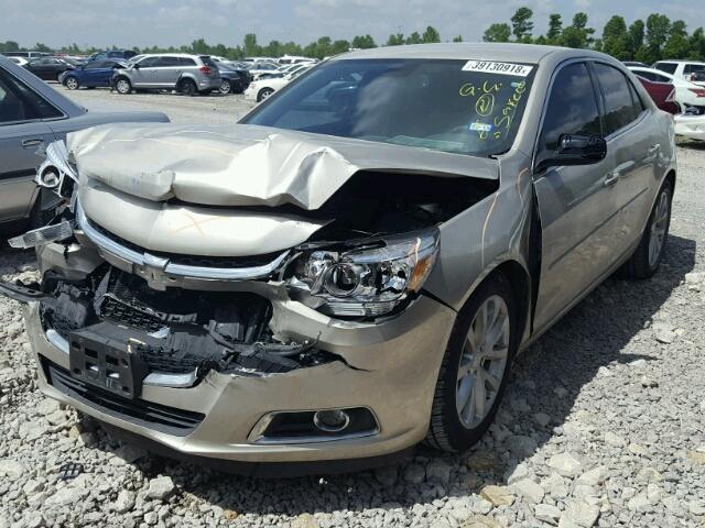 1G11D5SL4FF281635 - 2015 CHEVROLET MALIBU 2LT BEIGE photo 2