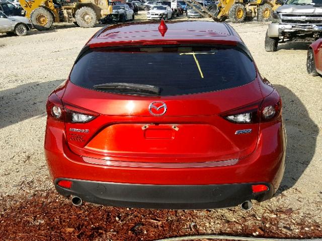 JM1BM1M36F1248280 - 2015 MAZDA 3 GRAND TO BURGUNDY photo 9