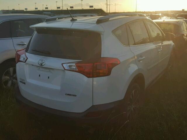 2T3YFREV9FW188113 - 2015 TOYOTA RAV4 WHITE photo 4