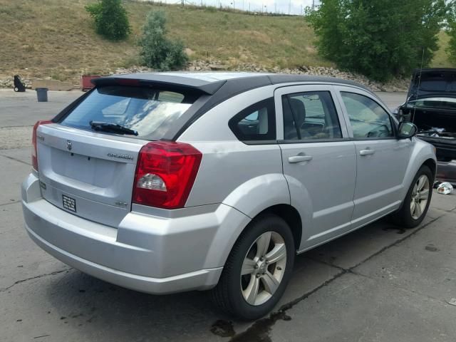 1B3CB4HAXAD586004 - 2010 DODGE CALIBER SX SILVER photo 4