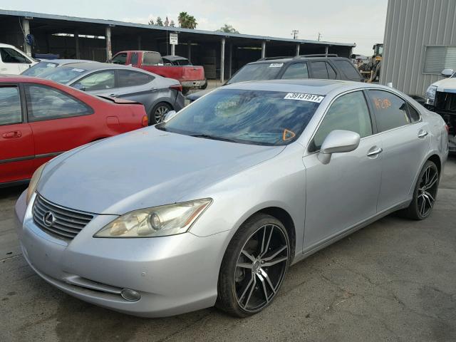 JTHBJ46G872026943 - 2007 LEXUS ES 350 SILVER photo 2