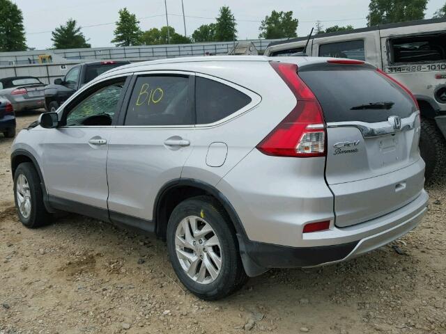 5J6RM4H76FL050570 - 2015 HONDA CR-V EXL SILVER photo 3