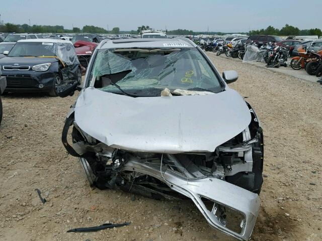 5J6RM4H76FL050570 - 2015 HONDA CR-V EXL SILVER photo 9