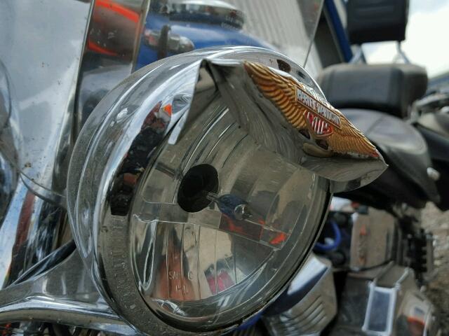 1HD1BXB152Y025654 - 2002 HARLEY-DAVIDSON FLSTFI BLUE photo 9