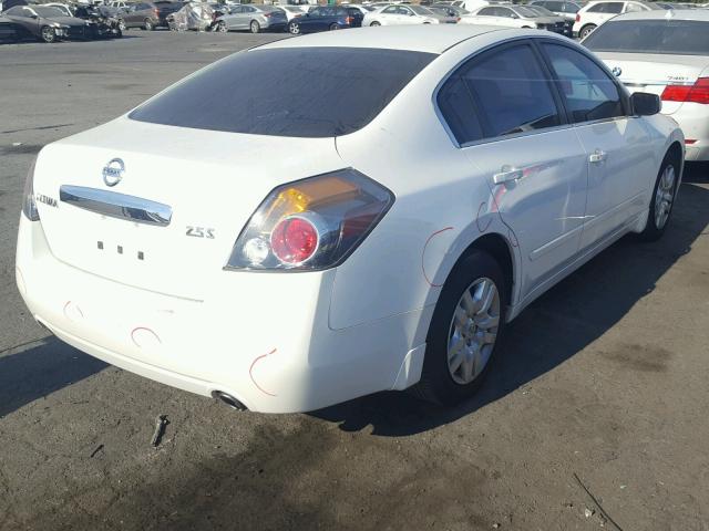 1N4AL2AP2CC219487 - 2012 NISSAN ALTIMA BAS WHITE photo 4