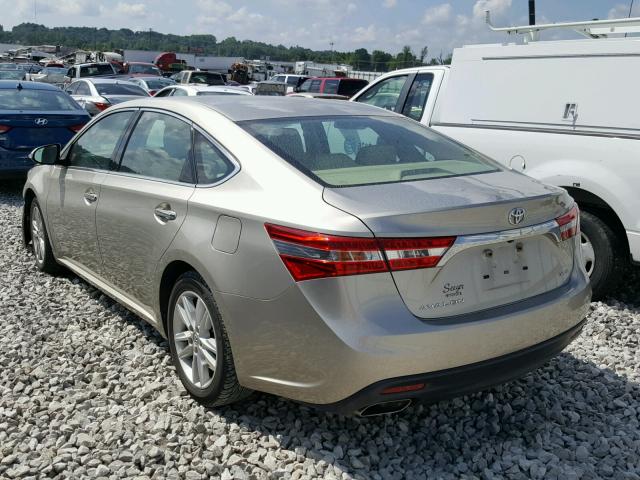 4T1BK1EB0DU060759 - 2013 TOYOTA AVALON BAS GOLD photo 3