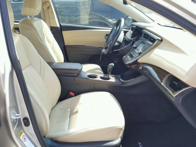 4T1BK1EB0DU060759 - 2013 TOYOTA AVALON BAS GOLD photo 5