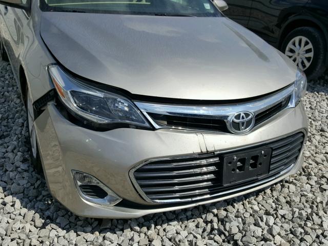 4T1BK1EB0DU060759 - 2013 TOYOTA AVALON BAS GOLD photo 9