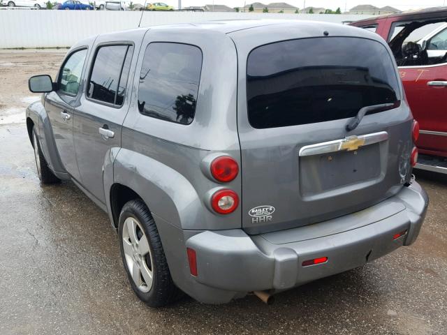 3GNDA13D26S545516 - 2006 CHEVROLET HHR LS GRAY photo 3
