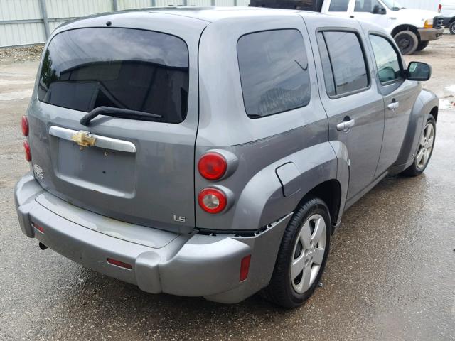3GNDA13D26S545516 - 2006 CHEVROLET HHR LS GRAY photo 4