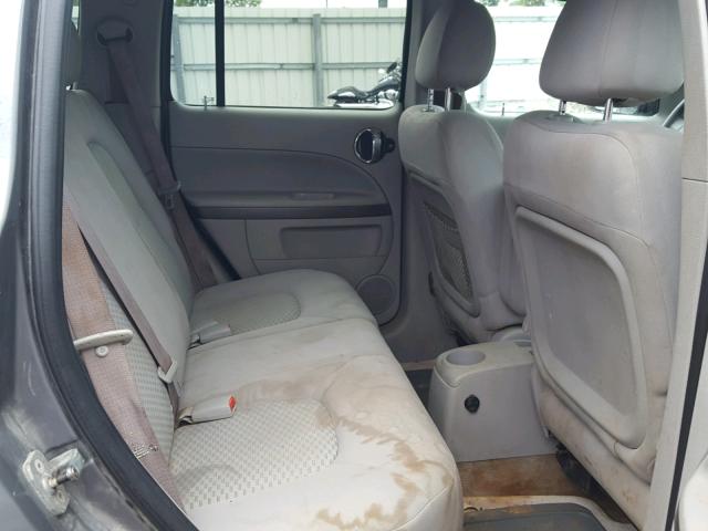 3GNDA13D26S545516 - 2006 CHEVROLET HHR LS GRAY photo 6