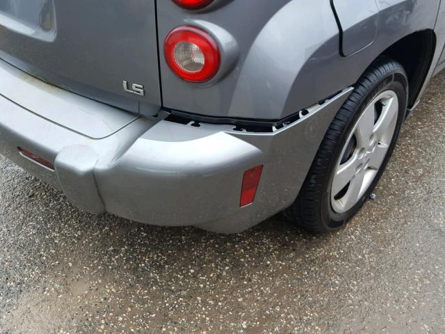 3GNDA13D26S545516 - 2006 CHEVROLET HHR LS GRAY photo 9