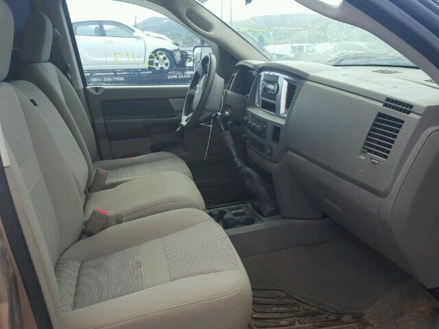 3D7KS28A58G168547 - 2008 DODGE RAM 2500 S TAN photo 5