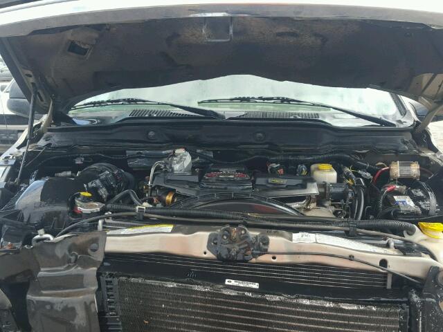 3D7KS28A58G168547 - 2008 DODGE RAM 2500 S TAN photo 7