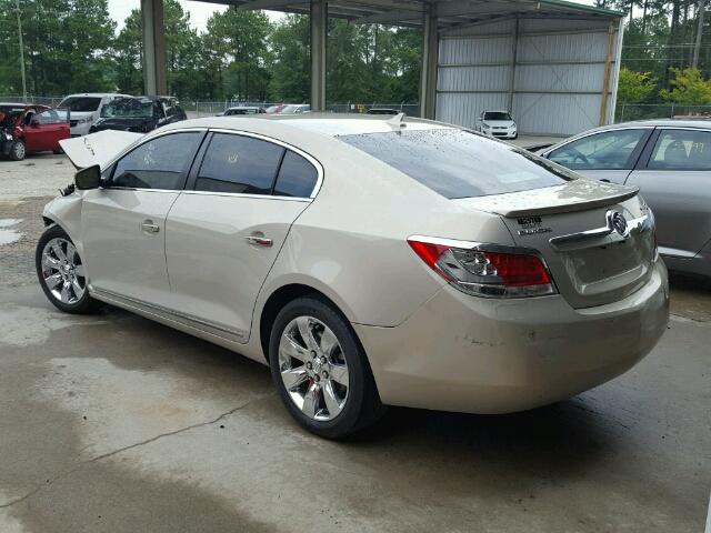 1G4GC5EC0BF322171 - 2011 BUICK LACROSSE GOLD photo 3