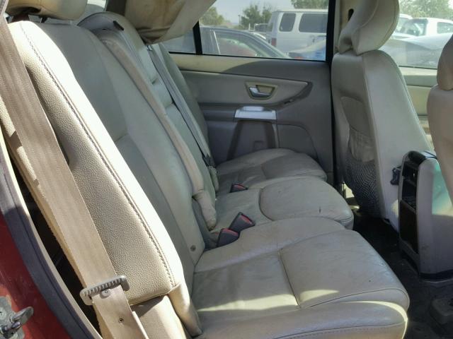YV1CY59H741038976 - 2004 VOLVO XC90 BURGUNDY photo 6