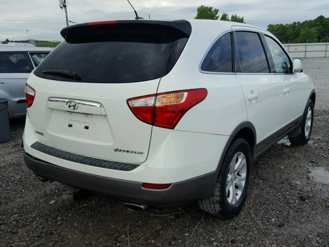 KM8NU13C98U065452 - 2008 HYUNDAI VERACRUZ G WHITE photo 4