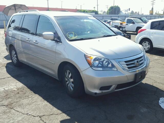 5FNRL38668B084332 - 2008 HONDA ODYSSEY EX SILVER photo 1