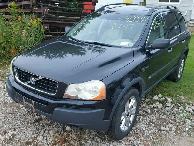 YV1CZ91H941097737 - 2004 VOLVO XC90 T6 BLACK photo 2