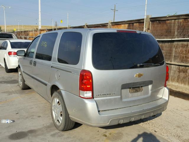1GNDV23157D123628 - 2007 CHEVROLET UPLANDER L 银色 照片 3