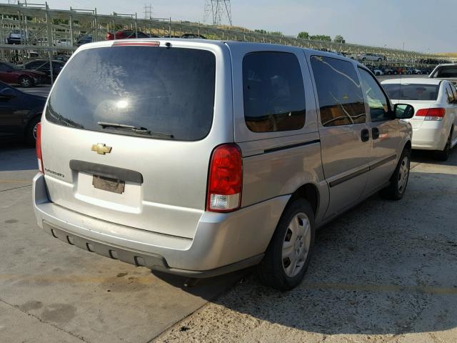 1GNDV23157D123628 - 2007 CHEVROLET UPLANDER L 银色 照片 4