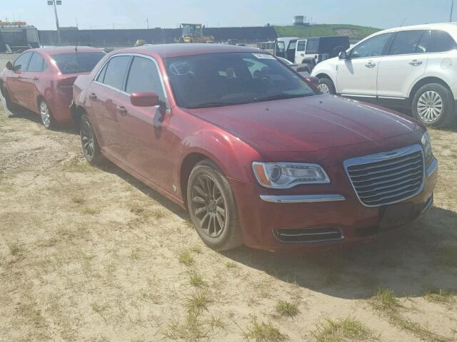 2C3CCAAG4DH743708 - 2013 CHRYSLER 300 RED photo 1