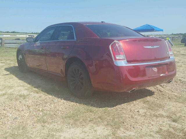 2C3CCAAG4DH743708 - 2013 CHRYSLER 300 RED photo 3