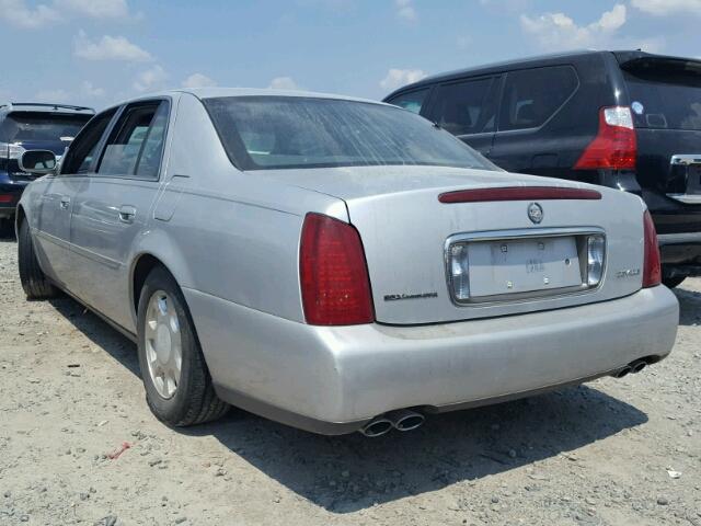 1G6KD54YX1U211181 - 2001 CADILLAC DEVILLE SILVER photo 3