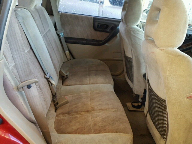 JF1SF65641H737914 - 2001 SUBARU FORESTER S Կարմիր լուսանկար 6