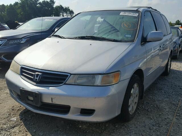 2HKRL18693H004701 - 2003 HONDA ODYSSEY EX SILVER photo 2