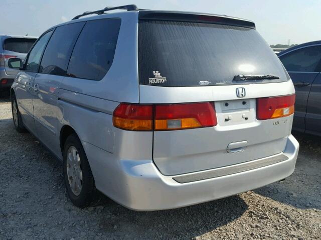 2HKRL18693H004701 - 2003 HONDA ODYSSEY EX SILVER photo 3