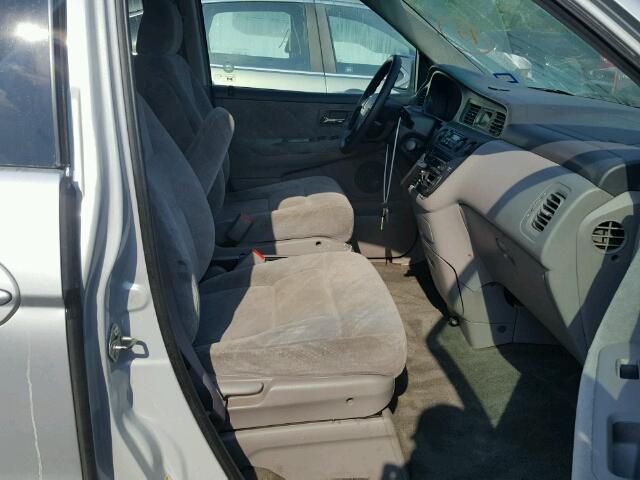 2HKRL18693H004701 - 2003 HONDA ODYSSEY EX SILVER photo 5