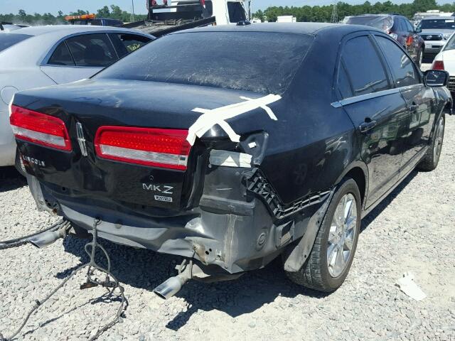 3LNHL2JC6CR814894 - 2012 LINCOLN MKZ BLACK photo 4