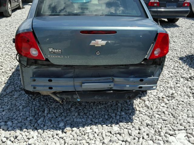 1G1AF5F52A7223306 - 2010 CHEVROLET COBALT 2LT TURQUOISE photo 9