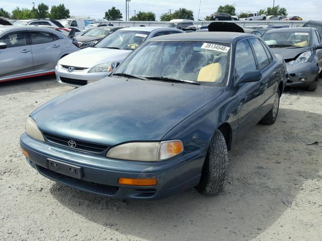 4T1BG12K4TU774012 - 1996 TOYOTA CAMRY DX GREEN photo 2