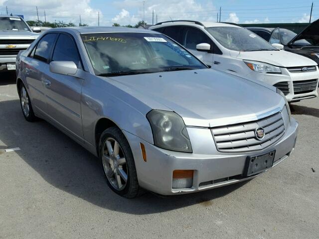 1G6DM577740133191 - 2004 CADILLAC CTS SILVER photo 1