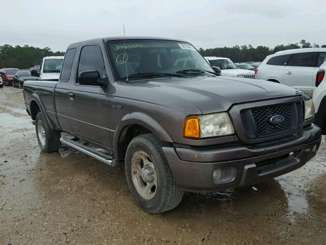 1FTYR14U84PB38099 - 2004 FORD RANGER SUP GRAY photo 1