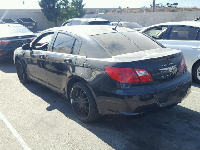 1C3LC46B49N513549 - 2009 CHRYSLER SEBRING LX BLACK photo 3