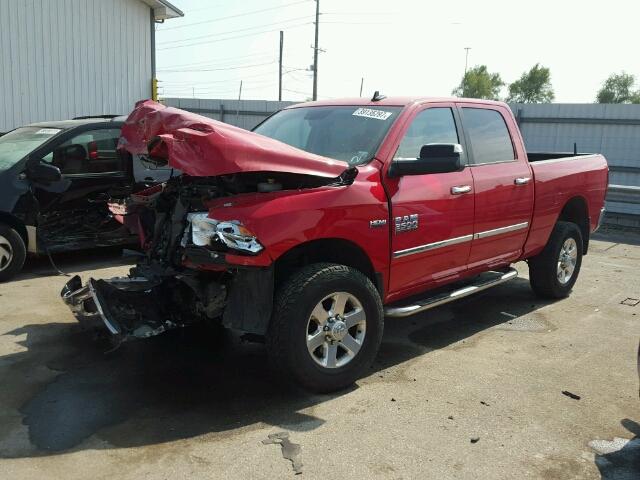 3C6TR5DT6EG141699 - 2014 RAM 2500 SLT RED photo 2