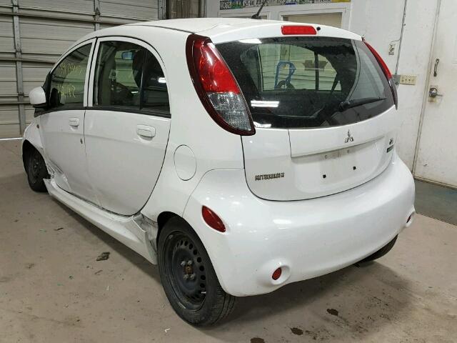 JA3215H14CU033045 - 2012 MITSUBISHI I MIEV ES WHITE photo 3