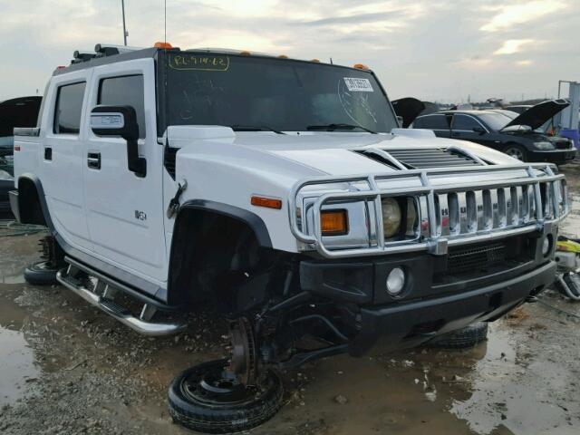 5GRGN22U36H110724 - 2006 HUMMER H2 SUT WHITE photo 1