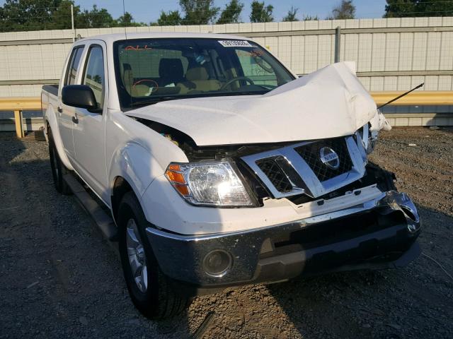 1N6AD0ER5AC422634 - 2010 NISSAN FRONTIER C WHITE photo 1