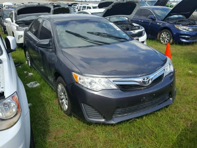 4T4BF1FK7CR263154 - 2012 TOYOTA CAMRY GRAY photo 1