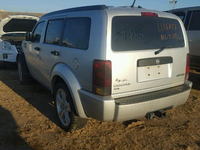 1D4PT4GX6BW528970 - 2011 DODGE NITRO SILVER photo 3