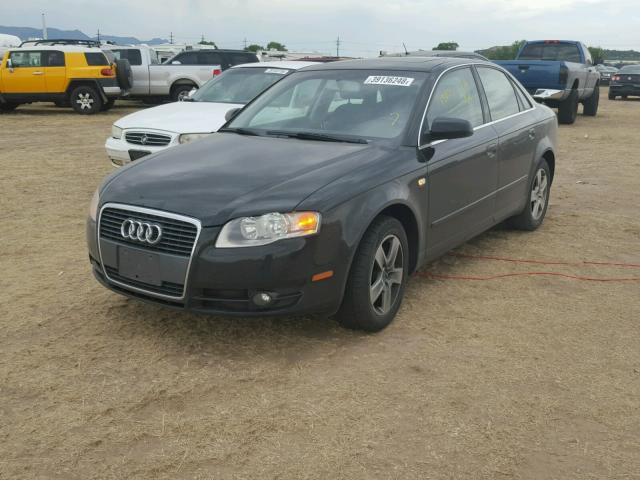 WAUAF78E06A136799 - 2006 AUDI A4 2 BLACK photo 2