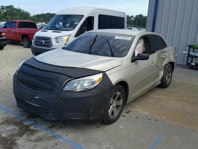 1G11A5SA7DF317595 - 2013 CHEVROLET MALIBU LS 金色 照片 2