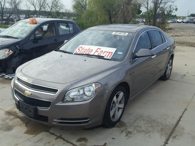 1G1ZC5E03CF231165 - 2012 CHEVROLET MALIBU 1LT GRAY photo 2