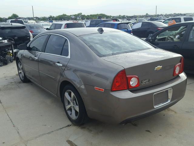 1G1ZC5E03CF231165 - 2012 CHEVROLET MALIBU 1LT GRAY photo 3