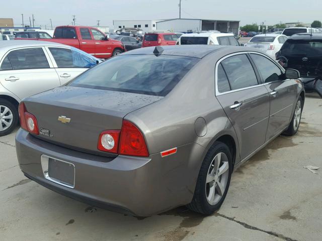 1G1ZC5E03CF231165 - 2012 CHEVROLET MALIBU 1LT GRAY photo 4