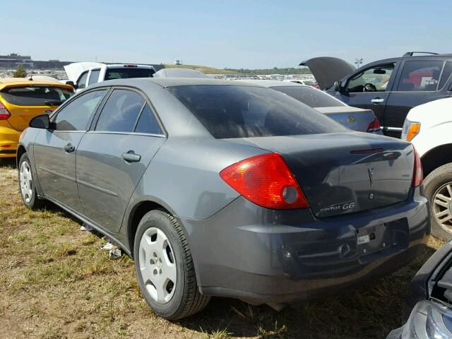 1G2ZF57B184262984 - 2008 PONTIAC G6 GRAY photo 3